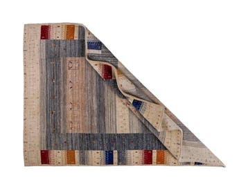 Gabbeh - Vloerkleed - 201 cm - 143 cm - handgeweven, Nieuw