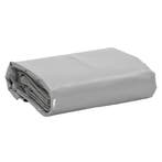 vidaXL Dekzeil 650 g/m² 4x7 m grijs, Verzenden
