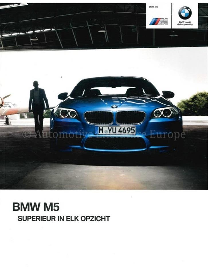 2012 BMW M5 BROCHURE NEDERLANDS, Livres, Autos | Brochures & Magazines