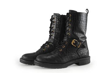 Omoda Veterboots in maat 38 Zwart, Verzenden, Overige typen