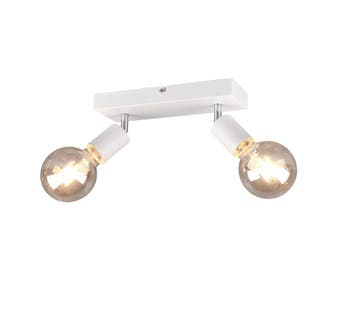 Trio VANNES plafondspot | E27 Fitting | wit mat | 26 x 9 cm, Verzenden, Nieuw