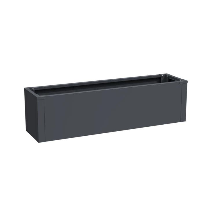 Plantenbak staal  100x25x27 cm, Tuin en Terras, Bloembakken en Plantenbakken, Verzenden