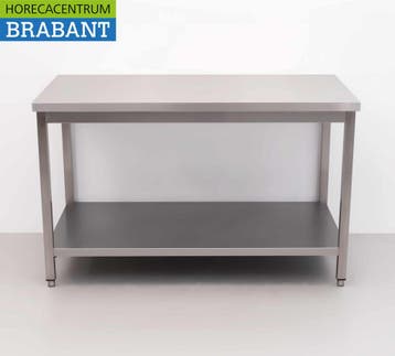 HCB RVS Werktafel Tafel Premium-line 140 x 70 x 85 cm Horeca, Ophalen of Verzenden, Nieuw in verpakking