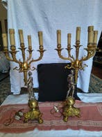 Tafellamp (2) - Verguld brons