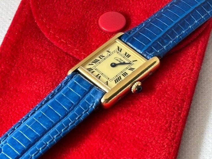Cartier - Tank Must de Cartier - Dames - 1980-1989, Bijoux, Sacs & Beauté, Montres | Hommes