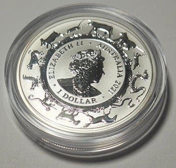 Australië. 1 Dollar 2021, 1 Oz (Zonder minimumprijs)
