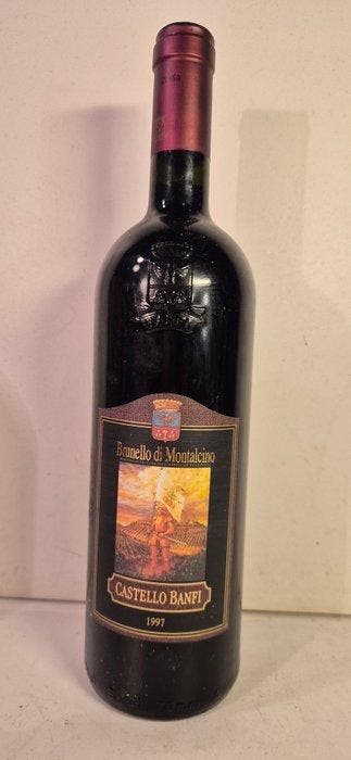 1997 Castello Banfi - Brunello di Montalcino - 3 Bouteilles, Nieuw