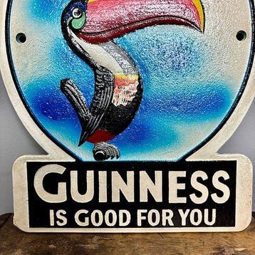 Reclamebord - Guinness - Gietijzer