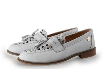 Fred de La Bretoniere Loafers in maat 37 Wit, Verzenden, Wit, Overige typen, Fred de La Bretoniere