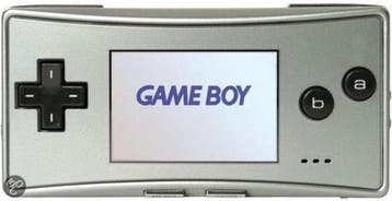 Nintendo Game Boy Micro Zilver (Nette Staat), Games en Spelcomputers, Ophalen of Verzenden, Zo goed als nieuw
