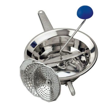 OMAC Passeerzeef RVS 24 cm — Zeer goed, Verzenden