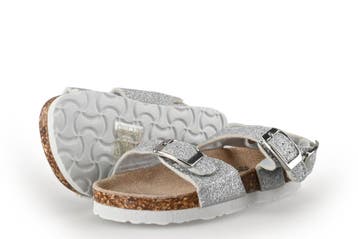 Colors of California Sandalen Meisjes in maat 24 Zilver, Kinderen en Baby's, Kinderkleding | Schoenen en Sokken, Verzenden, Jongen of Meisje