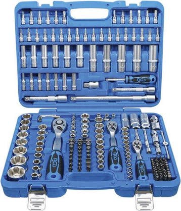 Dopsleutelset golfprofiel 6,3 mm (1/4) / 10 mm (3/8) / 12,5, Verzenden, Nieuw