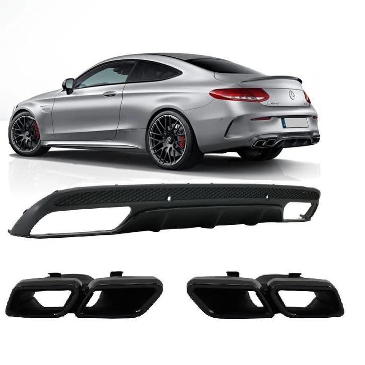 Diffuser | geschikt voor Mercedes-Benz | C-klasse Cabriolet, Autos : Divers, Tuning & Styling, Envoi