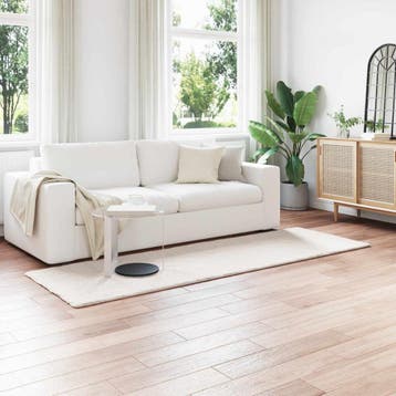 vidaXL Antislip vloerkleed van imitatie konijnenbont OLITE, Verzenden