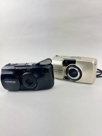 Olympus Mju Zoom - Lot of 2 x cameras Analoge camera, TV, Hi-fi & Vidéo