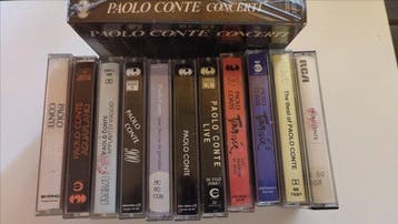 Paolo Conte - Collection of 13 x tapes - Cassette audio -