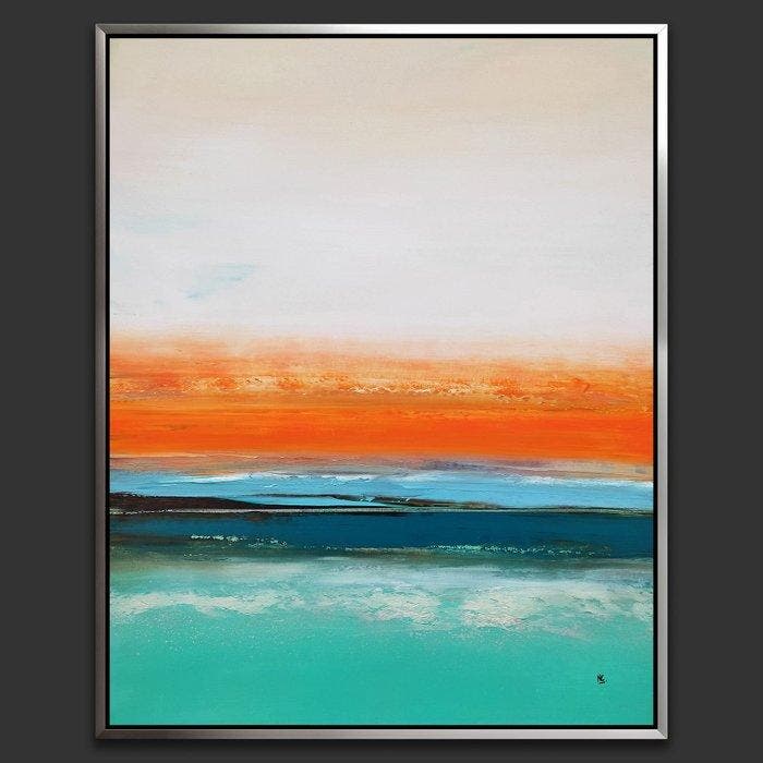 Noelia Correa Art - WUNATI . Bruma en Dorado XL, Antiek en Kunst, Kunst | Schilderijen | Modern