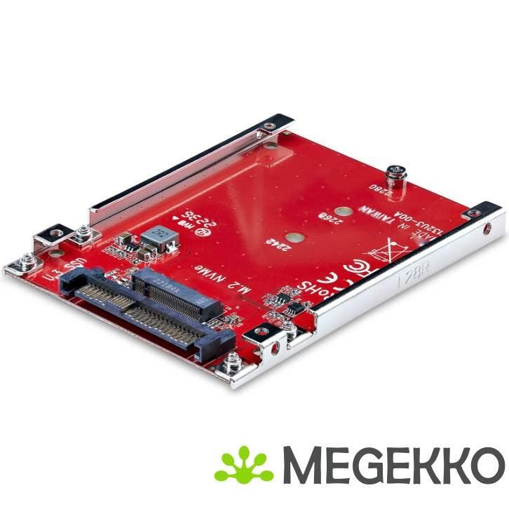 StarTech.com M.2 naar U.3 Adapter voor M.2 NVMe SSDs, PCIe, Informatique & Logiciels, Disques durs, Envoi