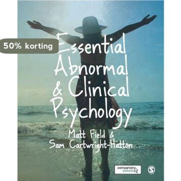 Essential Abnormal and Clinical Psychology 9780761941897, Verzenden, Matt Field
