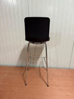 Zwarte Barkrukken Van Vitra - Uitstekende Conditie, Verzenden, Zo goed als nieuw, Kunststof, 60 tot 90 cm