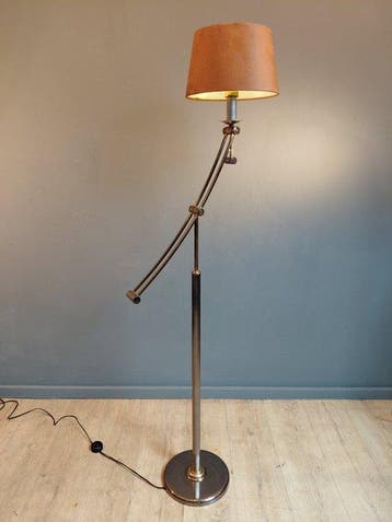 Staande lamp - Messing - In hoogte verstelbaar