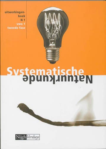 Systematische Natuurkunde N1 vwo 1 Uitwerkingenboek, Boeken, Verzenden, Gelezen, J.H.W. van Baalen