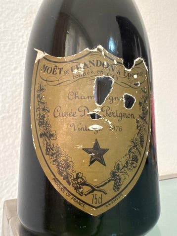 1976 Dom Pérignon - Champagne Brut - 1 Bouteille (0,75 l), Verzamelen, Nieuw