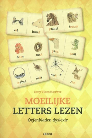 Moeilijke letters lezen 9789033489471 Betty Vleeschouwer, Verzenden, Betty Vleeschouwer