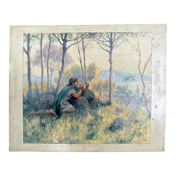 Henri-Victor Delavelle (1868 - 1919) - Scena Classica -