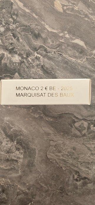 Monaco. 2 Euro 2025 Marquisat des Baux Proof (Zonder