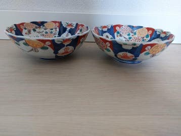 Bol (2) - Porcelaine - Imari vient., Antiquités & Art