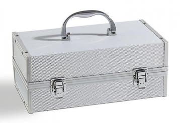 Leuchtturm. - Aluminium koffer met 1000 zelfklevende witte