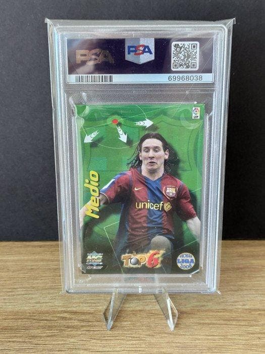 2007 Mundicromo Lionel Messi - PSA Graded card, Collections, Autocollants