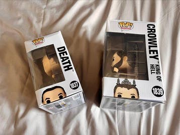 Funko - Funko Pop - Supernatural - Death #1837 + Crowley