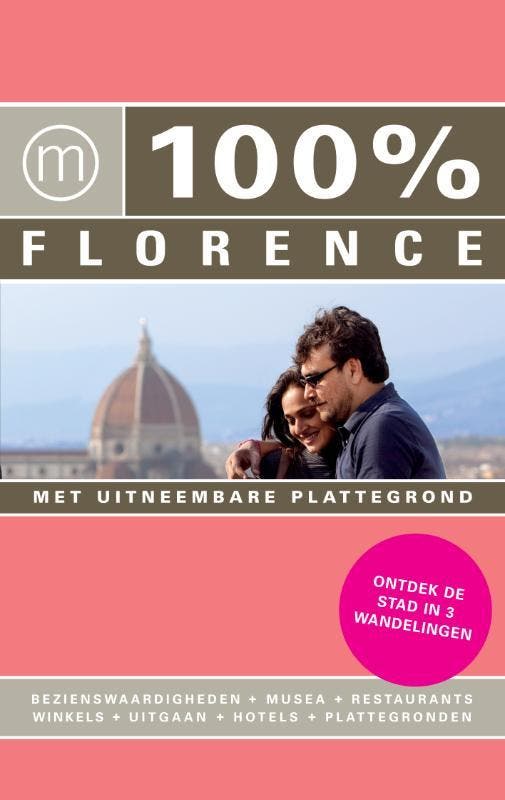 100% Florence / 100% stedengidsen 9789057675119, Boeken, Reisgidsen, Gelezen, Verzenden