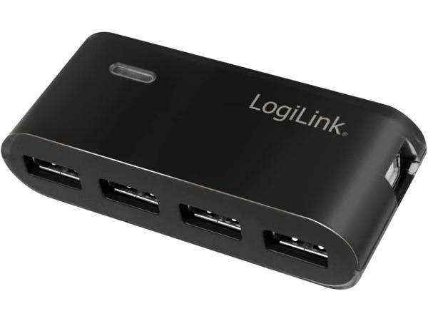 Veiling - LogiLink UA0085 4-Port Hub USB met voeding, Computers en Software, Dockingstations