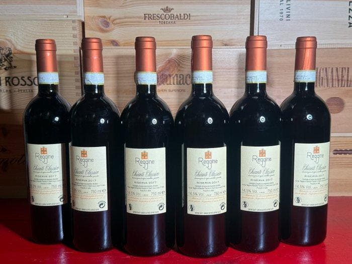 2017 Reggine - Chianti Classico Riserva - 6 Flessen (0.75, Collections, Vins