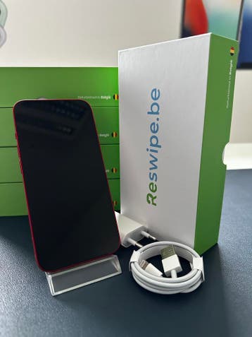 iPhone 13 Rood Als nieuw 128GB 256GB 512GB + 3 jaar garantie, IPhone 13, Ophalen of Verzenden, Zo goed als nieuw, Zonder simlock