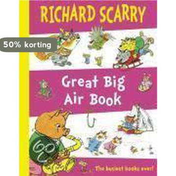 Great Big Air Book 9780007189441 Richard Scarry, Verzenden, Richard Scarry