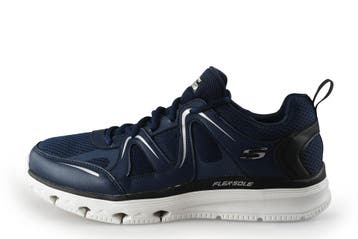 Skechers Sportschoenen in maat 41 Blauw, Kleding | Heren, Schoenen, Sportschoenen, Zo goed als nieuw, Skechers, Verzenden