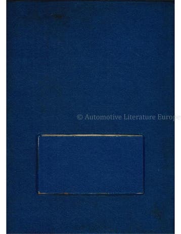 1972 FIAT 127 ONDERDELENHANDBOEK
