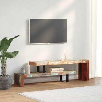 vidaXL Tv-meubel massief gerecycled hout, Verzenden, Nieuw