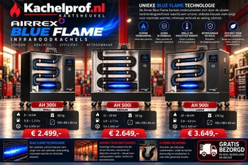 Airrex AH-300i AH-500i AH-900i infrarood diesel kachel val-6, 30 tot 80 cm, Hoog rendement (Hr), Ophalen of Verzenden, 60 tot 150 cm