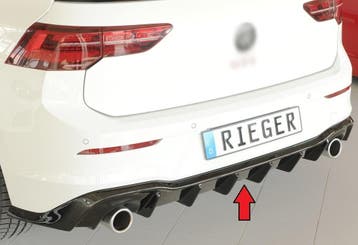 Aggressive Diffuser voor Volkswagen Golf 8 GTI, Ophalen of Verzenden