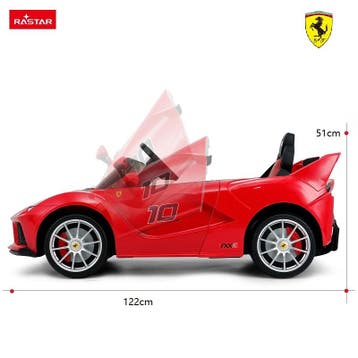 Ferrari FXX-K Kinderauto 12V Rood, Kinderen en Baby's, Ophalen of Verzenden, Nieuw