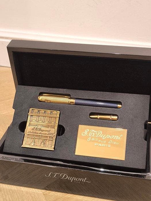 S.T. Dupont, Line D Stylo convertible Plume et Roller avec, Collections, Stylos