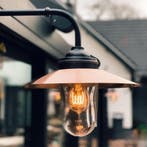 Stal- & Boerderijlampen Provence Stallamp Zwart Koper, Tuin en Terras, Buitenverlichting, Verzenden, Nieuw