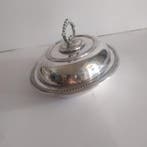 Schaal - Metaal - Victoriaans verzilverd, Antiek en Kunst