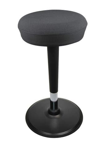 Wiebelkruk - Ergonomische kruk - Bureaukruk - Zwart - YULUKI, Verzenden, Nieuw